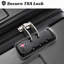 Ensemble de valises Hardshell ABS 2 pièces extensible avec roulettes TSA Lock pour hommes femmes