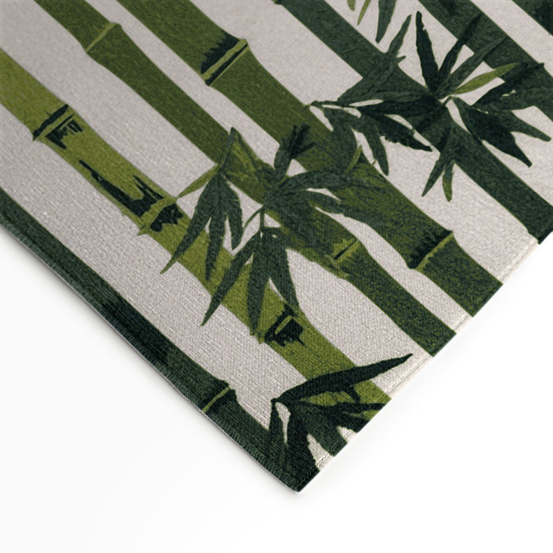Nature Beige Indoor and Outdoor Area Rug, Rectangle 3' x 5'