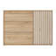 118 cm W Plastic Credenza