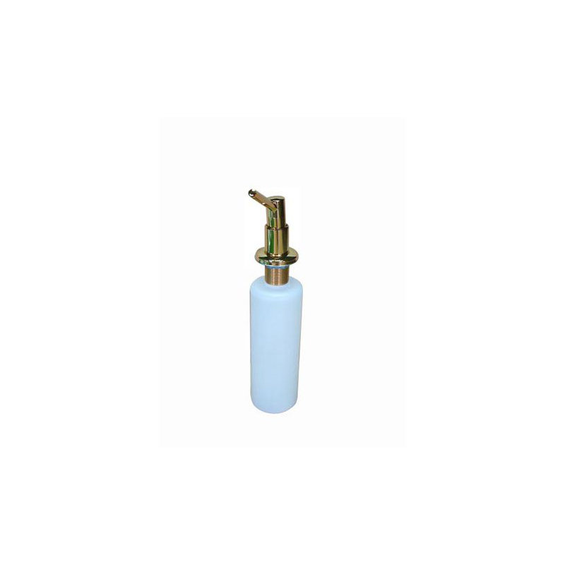 Decorative Soap Dispenser, Polished Brass
