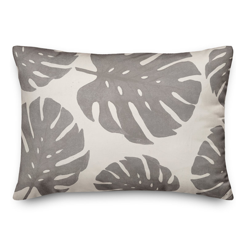 Housse et insert de coussin rectangulaire Simple Monstera