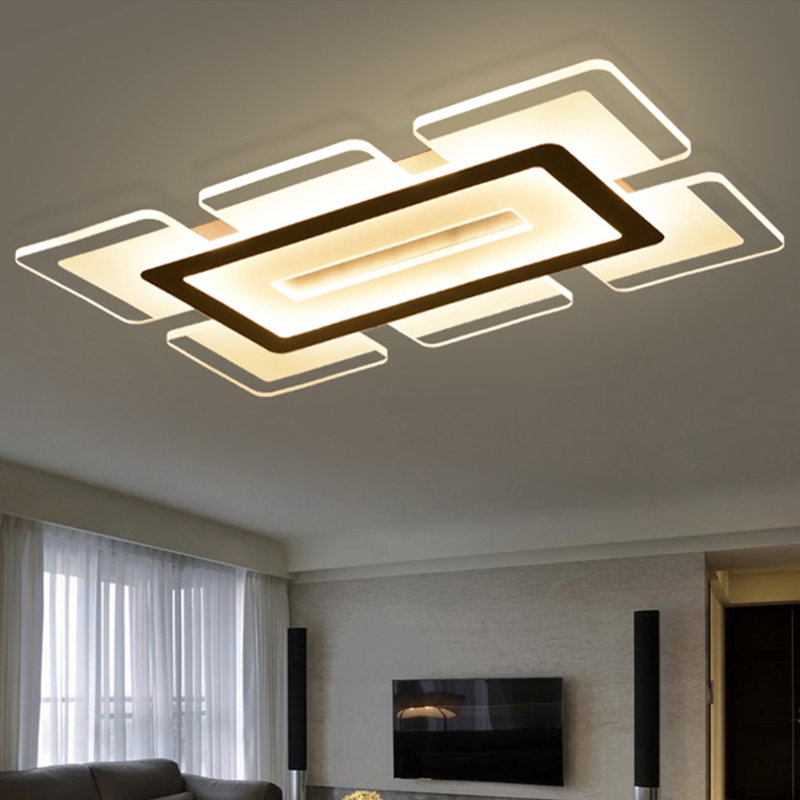 Plafonnier encastré 1 lumière Bozzuto, H 1,5 po x l 23,5 po x P 15 po, 3000 K