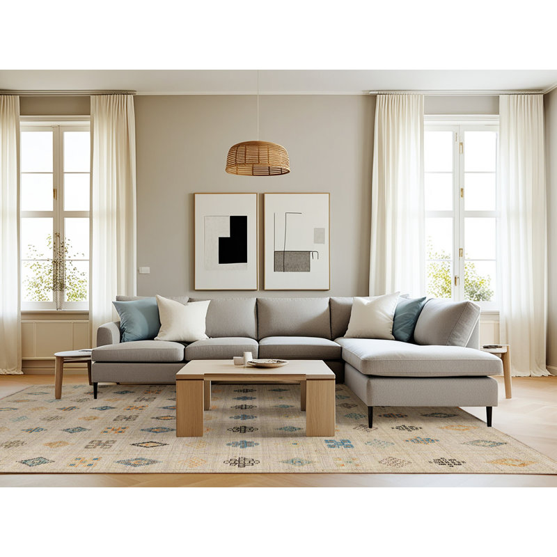 Ammann Indoor Rug, Rectangle 8' x 12'