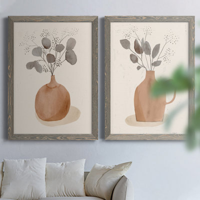 " La Planta I " 2 - Pieces Painting Print