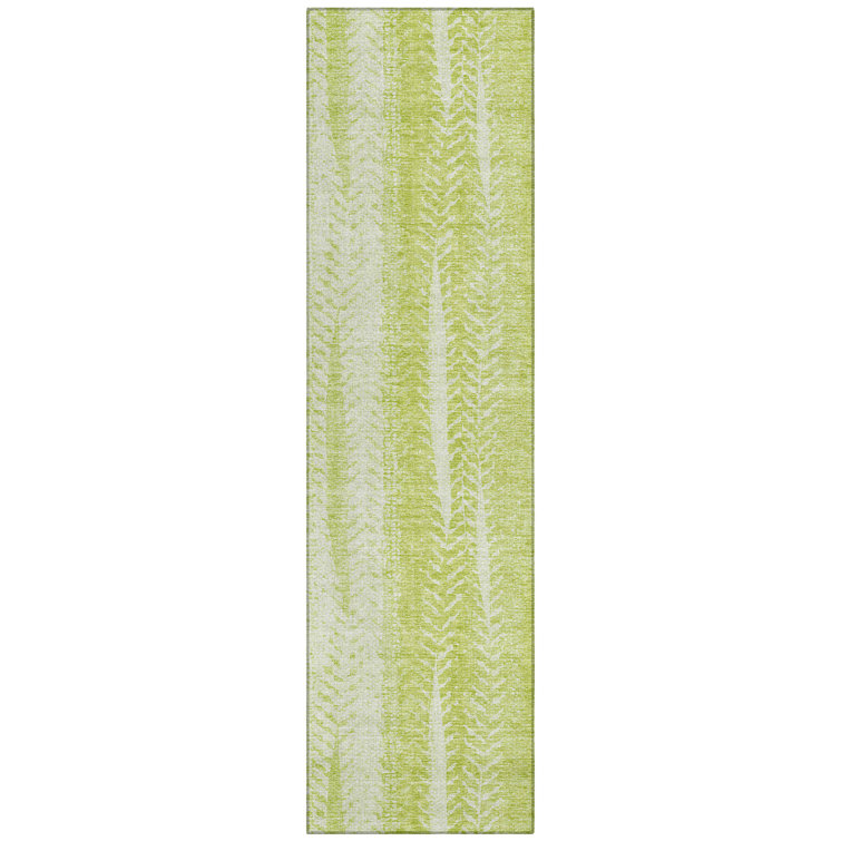 Jannai Washable Abstract Indoor / Outdoor Rug