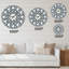 Horloge murale rétro Mid-Century-73143577