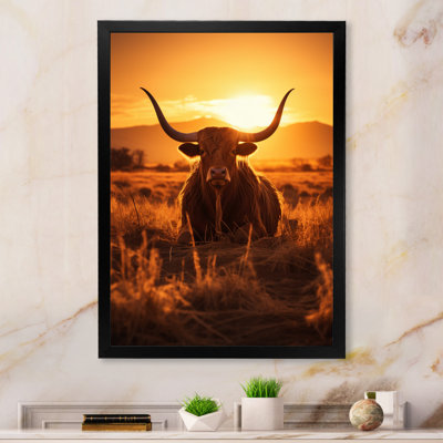" Cattle Silhouette Serenade II "