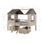 Full House Low Loft in Rustic Sand and Grey