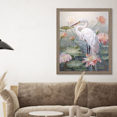 "Plumage vertueux" par Hunziker, reproduction sur papier