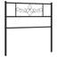 Metal Replace Headboard Black 140 Cm-1008598240