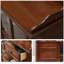 Buffet merisier massif + bois manufacturé + verre-890514301-890514303