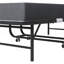 Lit pliant de 75 po x 38 po avec tête de lit réglable, lit escamotable en mousse à mémoire de forme de 5 po pour les personnes de grande taille, lit d'invité portable robuste sur roulettes, lit simple simple à assembler