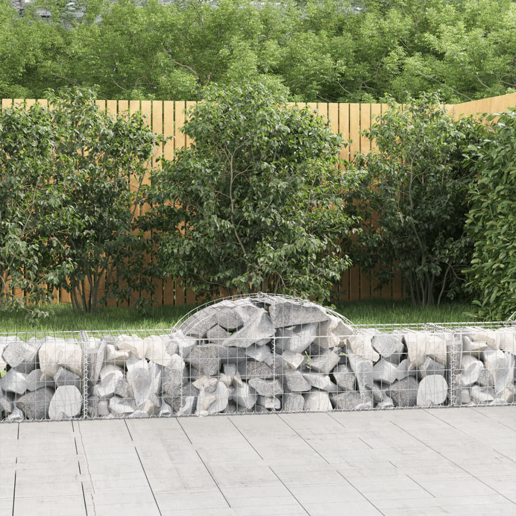 Briceida Silver Galvanised Iron Gabion Baskets