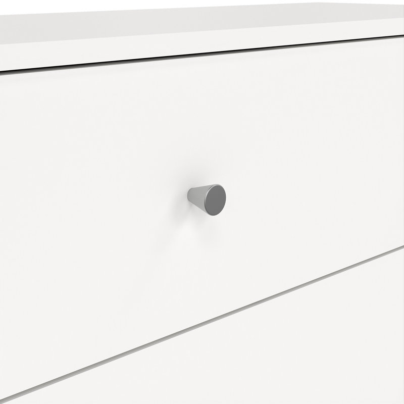 Clanton 28.50'' W 3 - Drawer Dresser, White