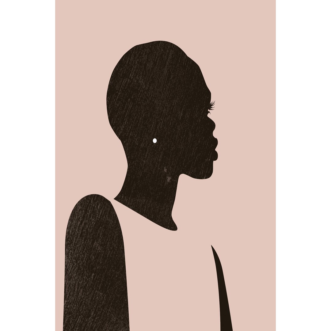 Leinwandbild Pink Silhouette II von Jennifer Paxton Parker