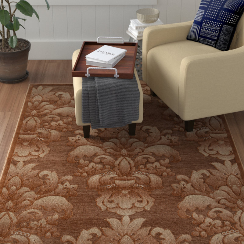 Bradley Junction Floral Indoor Rug, Rectangle 8' x 10'3"