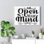 Open Your Mind - Wrapped Canvas Print