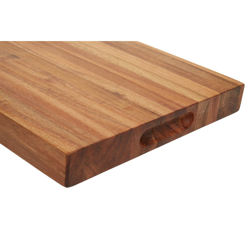 Anjolie Acacia Round Chopping and Serving Board