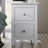 2 Drawers Solid Wood Nightstand End Table