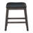 Upholstered Counter Stool with Solid Wood Frame
