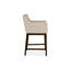 Upholstered Stool with Solid Wood Frame-92814599