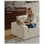 Canapé modulaire modulaire, 3 sièges, canapé modulaire compressé de style minimaliste moderne, canapé-lit pour le salon, canapé confortable avec canapé et repose-pieds, blanc-307145544