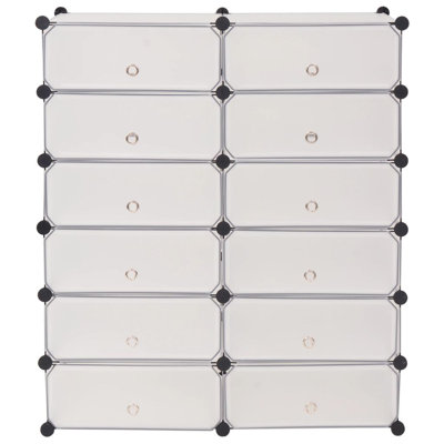 12 Pair Shoe Storage Cabinet
