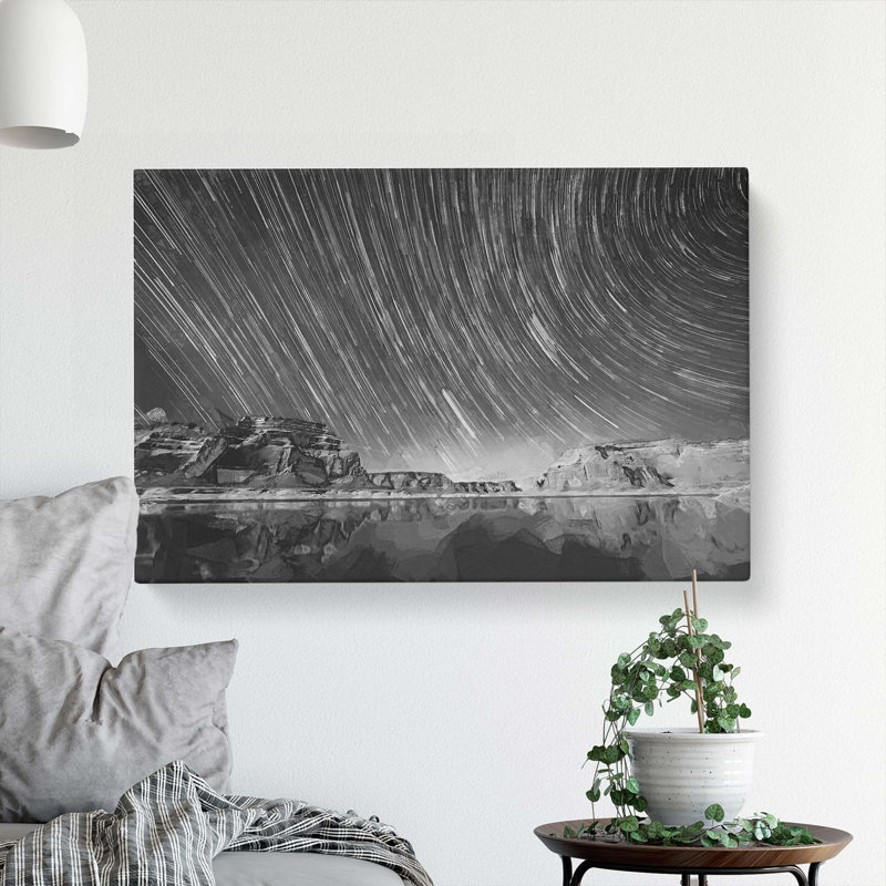 Stars Above Lake Powell - Wrapped Canvas, 50cm H x 76cm W x 3cm D