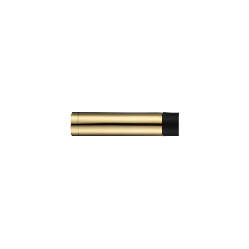 Cylinder Brass Skirting Fixed Door Stop, Florentine Bronze