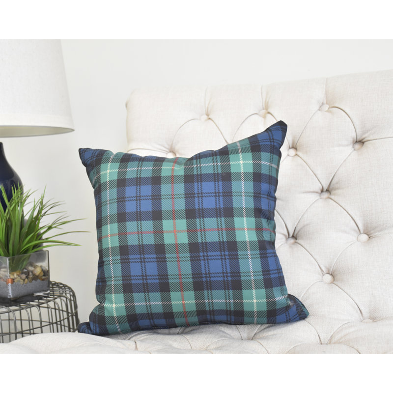 Housse et insert de coussin carré Winter Resort, Vert, 26 po x 26 po