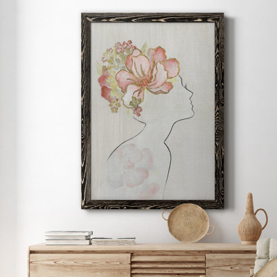 Fashion Fashion Silhouette I - peinture sur toile encadrée