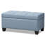 Repose-pieds rangement touffeté Colgan-1847287684