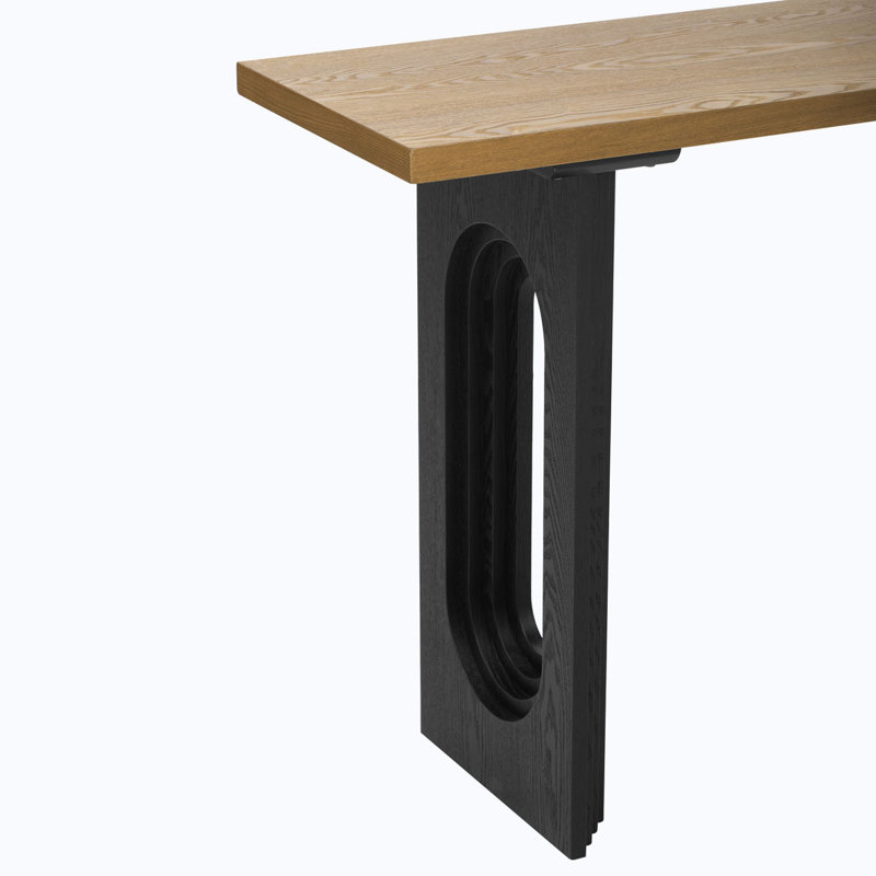 Wood Console Table, Natural