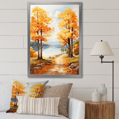 " Maple Trees Golden Canopy II "