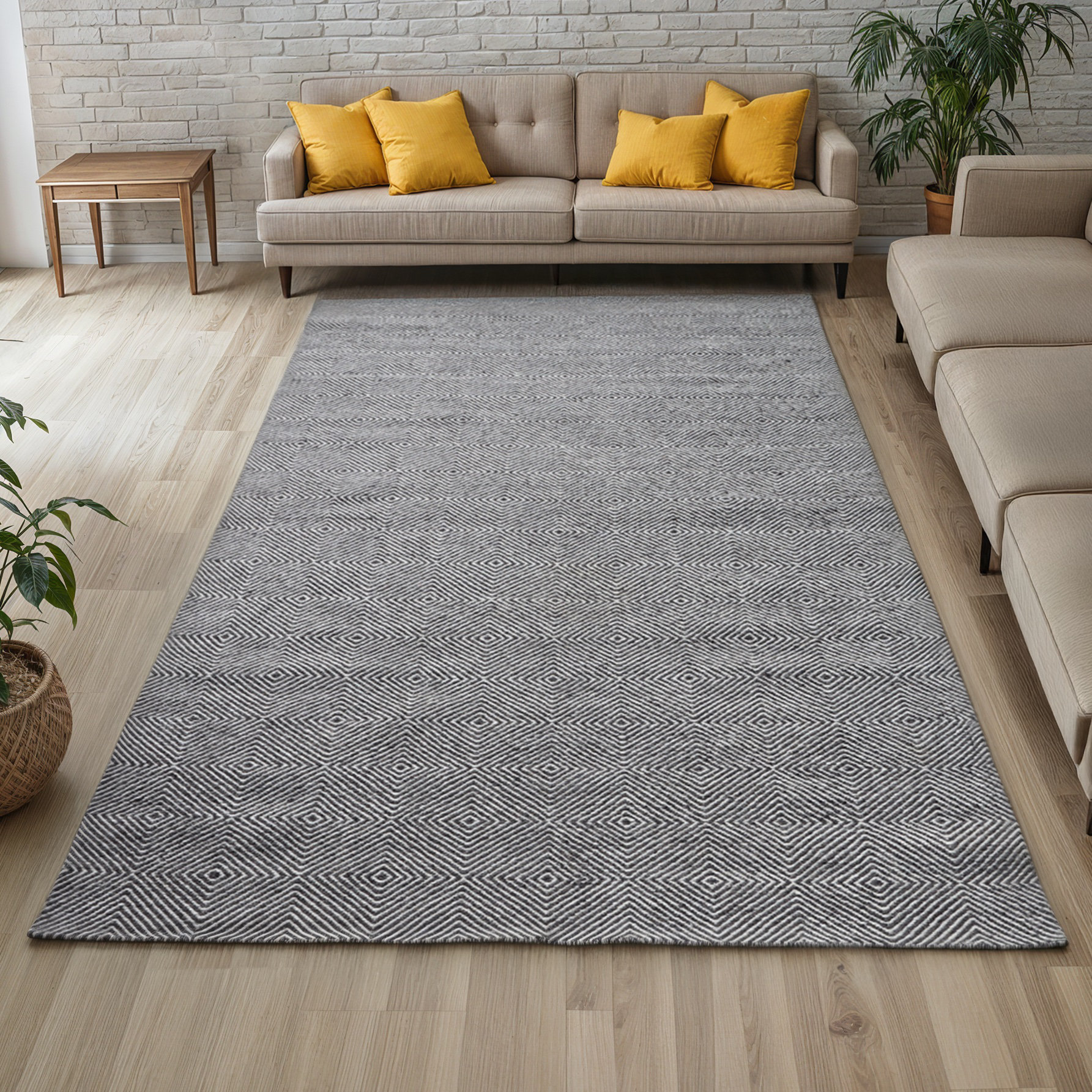 Tufty Home Hand Woven Flatweave Wool Rugs - Wayfair Canada