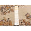 Tapis kaki clair rétro Treagan 3 pi 1 po x 6 pi 7 po