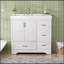 Meuble-lavabo 36 po avec 4 tiroirs