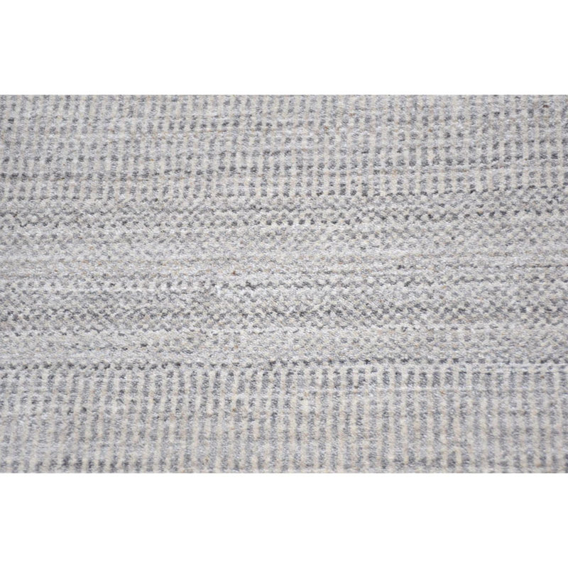 Area Rug in Grey, Rectangle 6' x 9'
