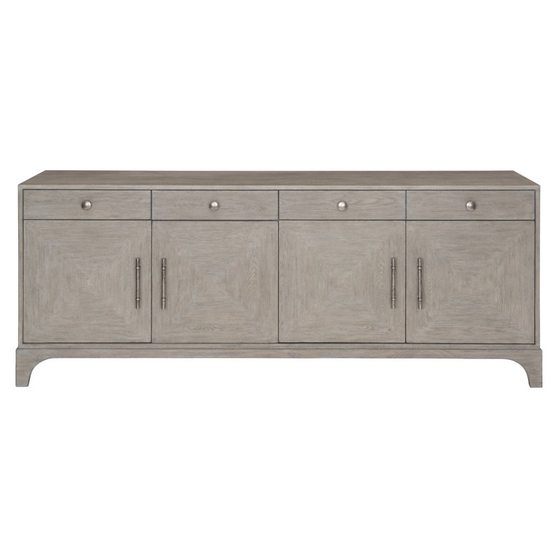 Albion 80.5" Wide 4 Drawer Credenza