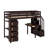 Twin Size Loft Bed With Drawers,Desk,Shelves And Stairs-998931771