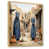 Toile naturelle avec cadre flottant