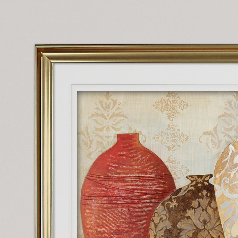 Collection Of Memories - Reproduction acrylique sur papier encadré, H 30 po x l 40 po x P 1,5 po, Or