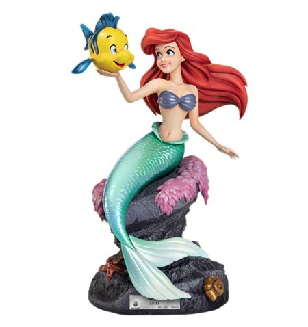 Lm Treasures The Little Mermaid Ariel Master Craft Table Top Statue 