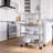 33.4'' H x 33.75'' W NSF-Certified Utility Cart with Wheels