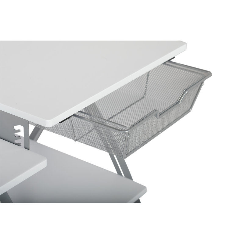 Table de couture 56,75 po x 23,5 po avec plateforme pour machine à coudre