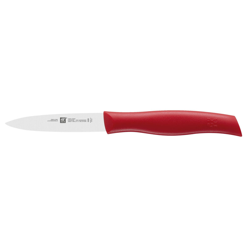 Zwilling Twin Grip 3.54-inch Paring Knife, Red