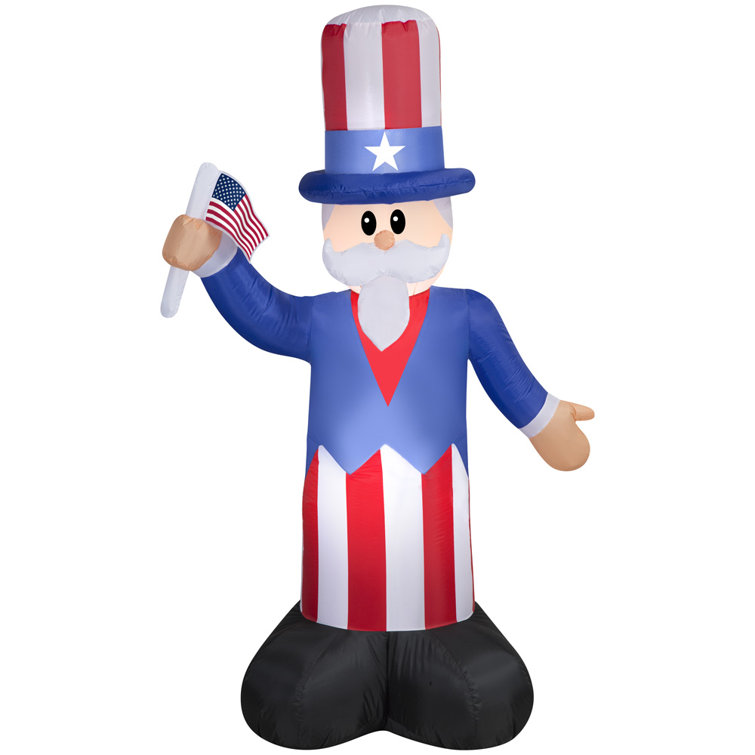 Gemmy Industries Uncle Sam Inflatable | Wayfair