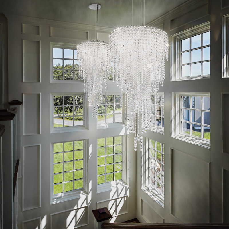 Chantant 5 - Light Chandelier, Heritage Clear