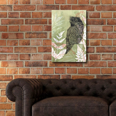Epic Art «Tawny Frog Mouth» par Trudy riz, Acryli «Tawny Frog Mouth» par trudy riz