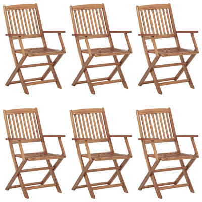 Lancaer Foldable Outdoor Patio Dining Side Chair